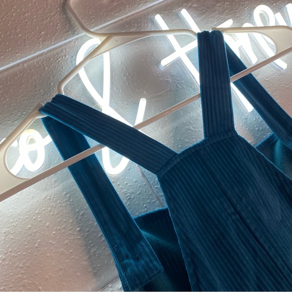 Velvet/Suade Blue jumper/dress - Picture 8 of 10